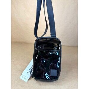 IHKWIP Patent Everyday Essentials Crossbody Bag – Black Mini Messenger Purse NWT